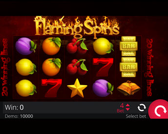 Flaming Spins (E-gaming)