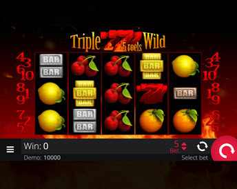 Triple Wild Seven 5 Reels