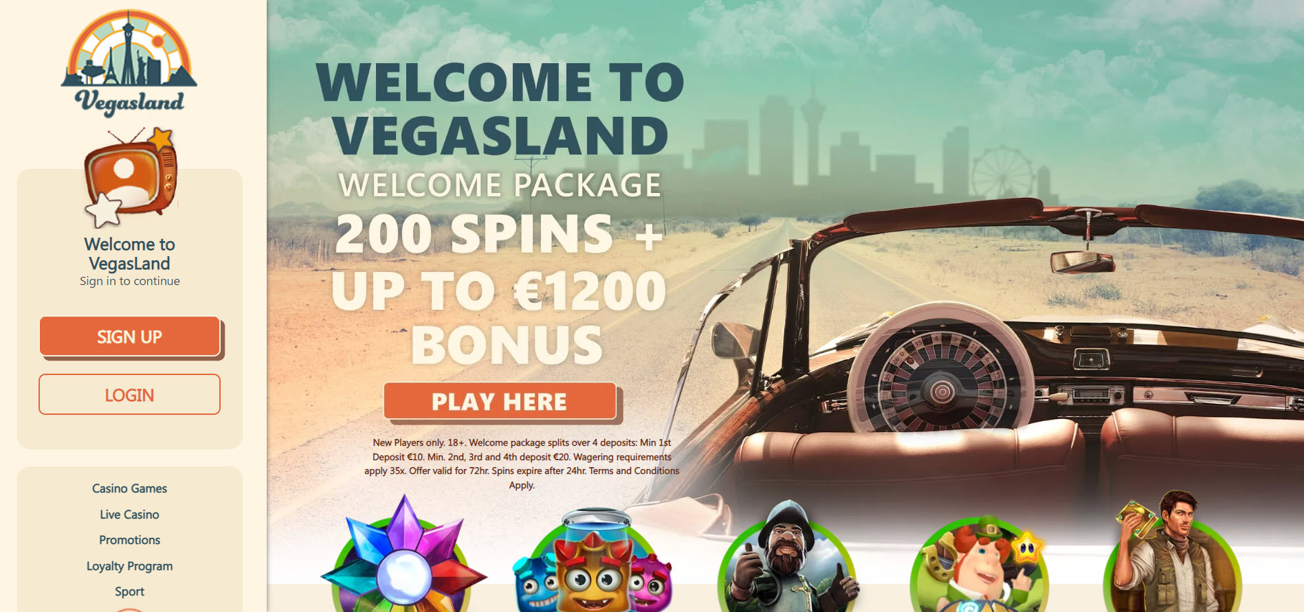 Vegas Land Casino