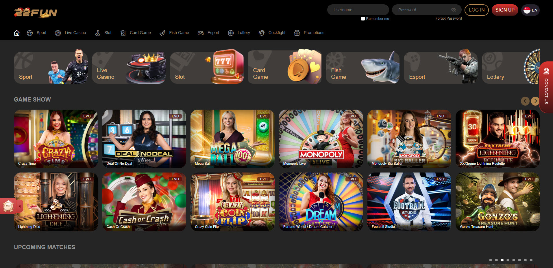 22 Fun Casino