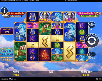 Age Of The Gods King Of Olympus Megaways