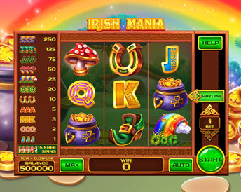 Irish Mania (Pull Tabs)