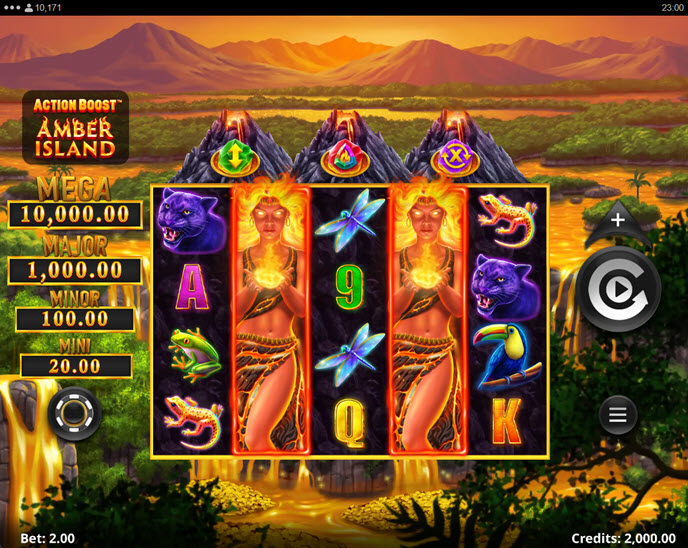 Action Boost Amber Island