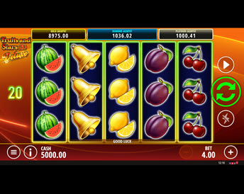 Fruits and Stars 20 Deluxe