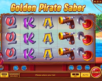 Golden Pirate Saber