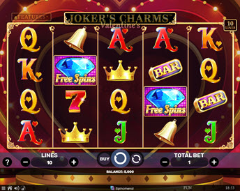 Joker's Charms Valentine's