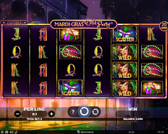 Mardi Gras Wild Party