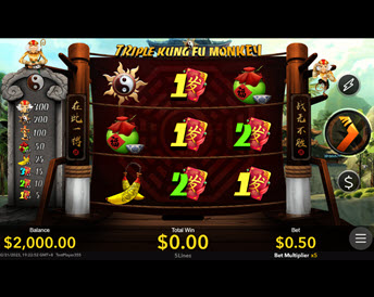 Triple Kung Fu Monkey