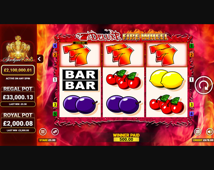 7s Deluxe Fire Wheel