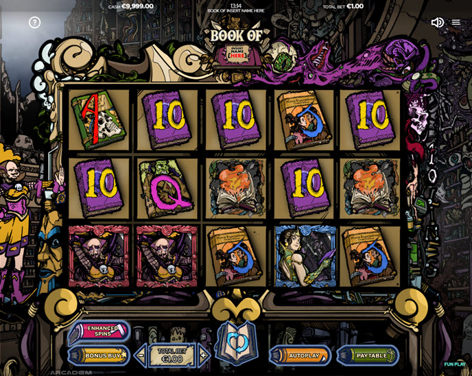 Book of Insert Name Here