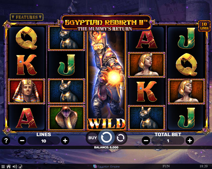 Egyptian Rebirth II: The Mummy's Return