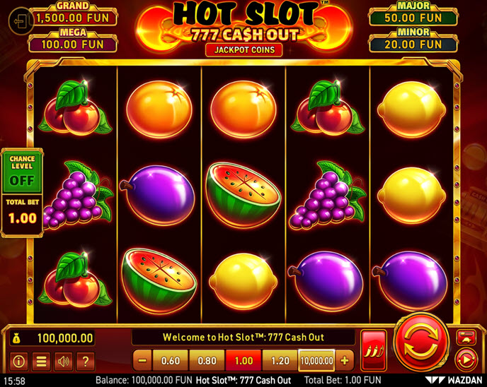 Hot Slot: 777 Cash Out