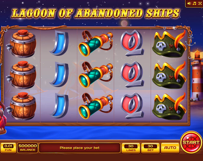 Lagoon of Abandoned Ships