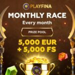 Штомесячны турнір на 5 000 EUR + 5 000 FS ад Play Fina Casino
