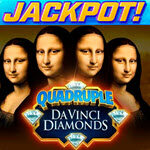 Quadruple Da Vinci Diamonds Jackpot