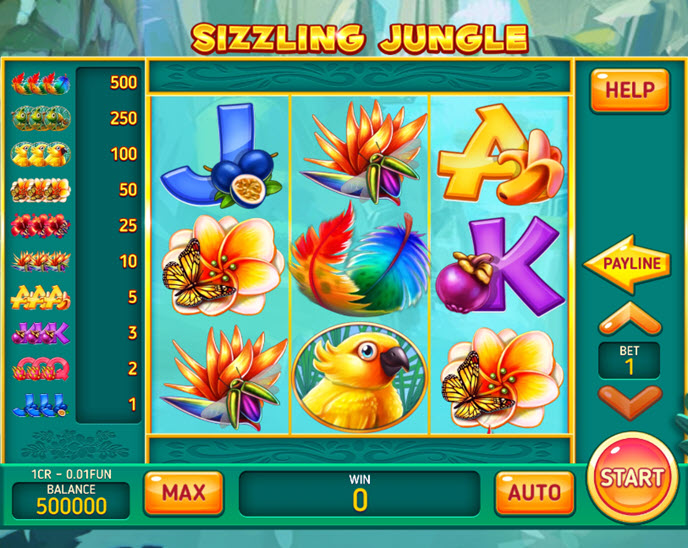 Sizzling Jungle (3x3)