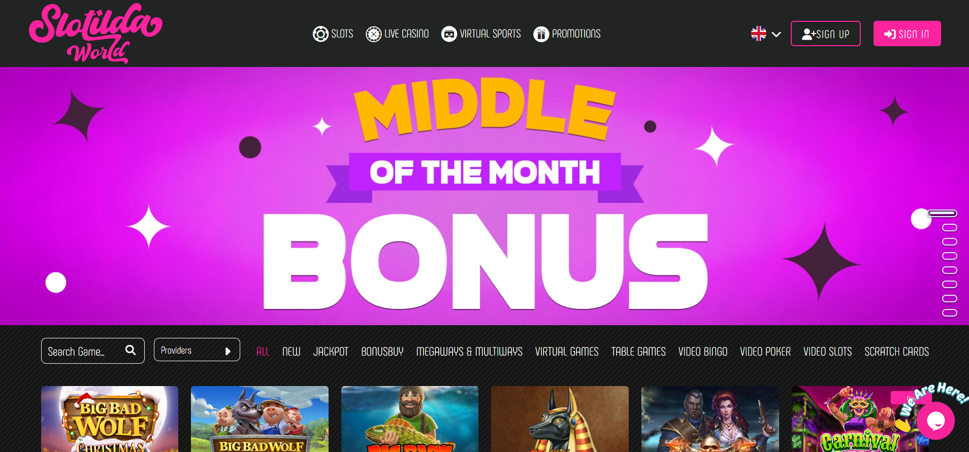 Slotilda World Casino