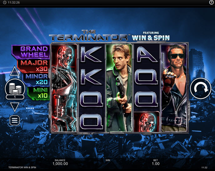 The Terminator Win and Spin