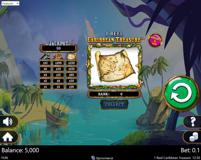 1 Reel Caribbean Treasure