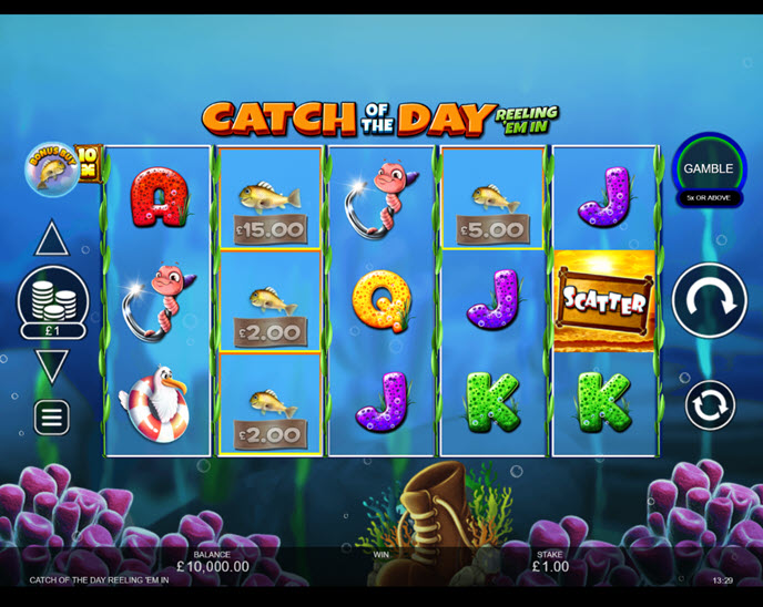 Catch of the Day Reeling 'Em In