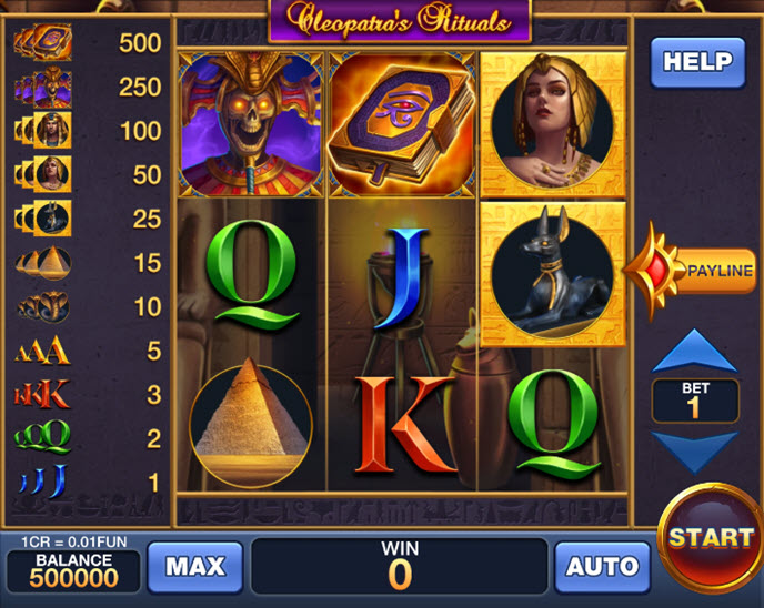 Cleopatra's Rituals (3x3)