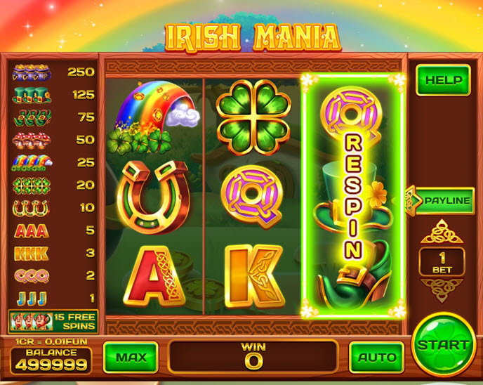 Irish Mania Respin