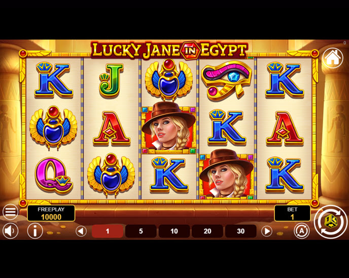 Lucky Jane in Egypt