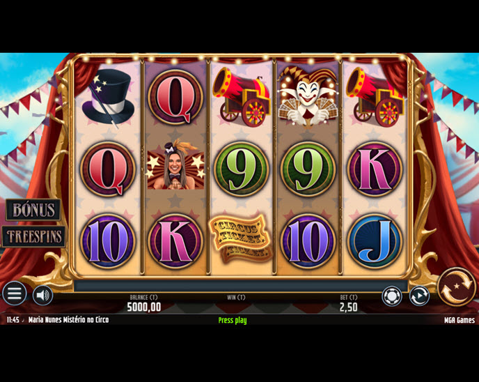 Maria Nunes Mistério no Circo