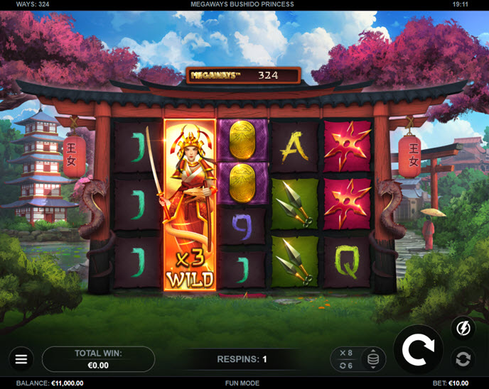 Megaways Bushido Princess