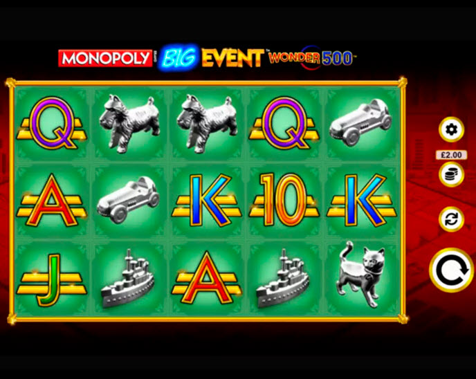 Monopoly Big Event Wonder 500
