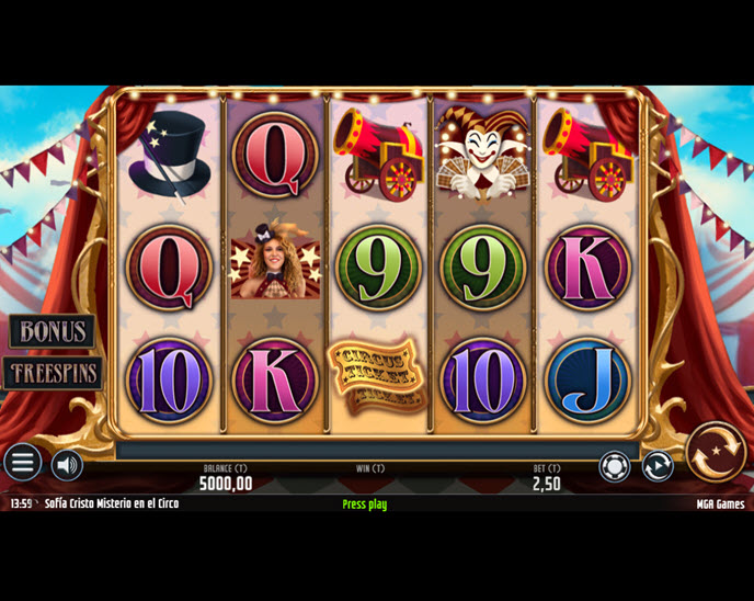 Sofía Cristo Misterio en el Circo