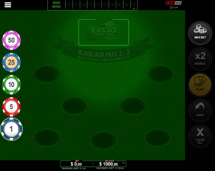 Top+Plus Blackjack Vegas Strip