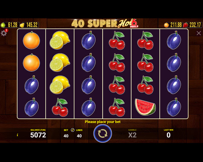 40 Super Hot 6 Reels