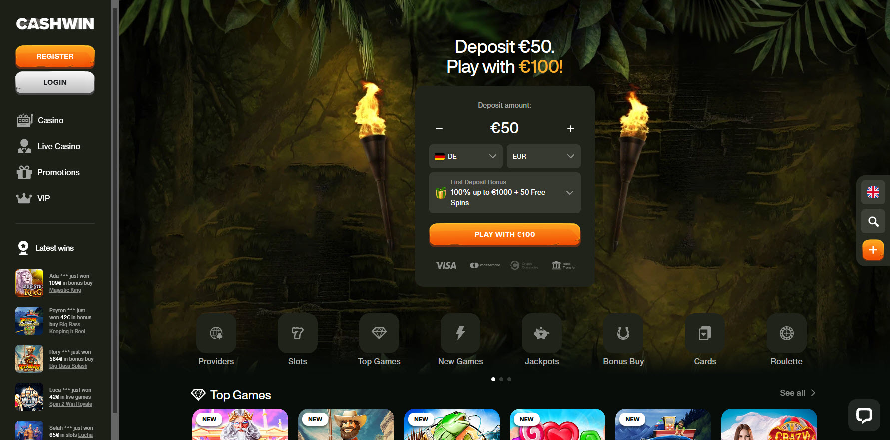 Cash Win Casino