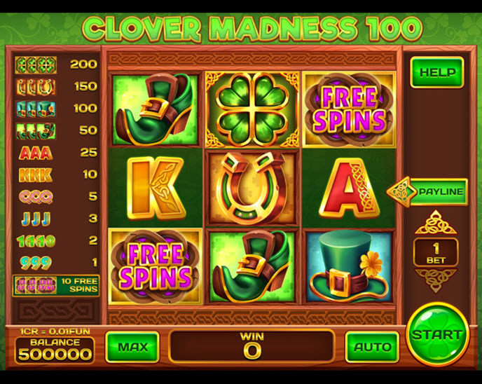 Clover Madness 100 (3x3)