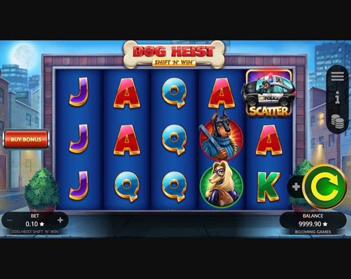 Dog Heist Shift 'N' Win