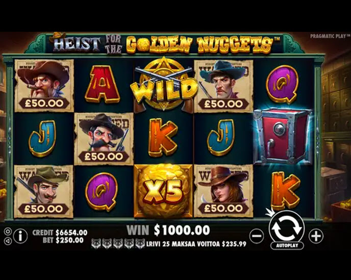 Heist for the Golden Nuggets