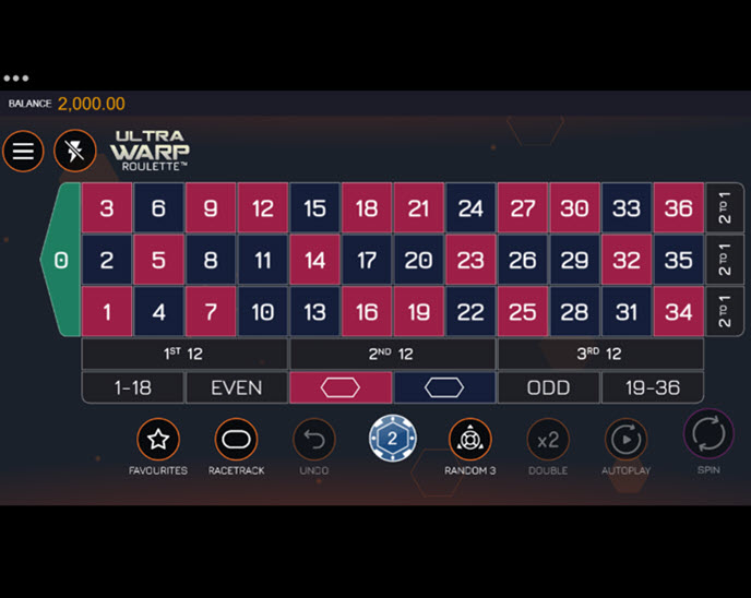 Ultra Warp Roulette