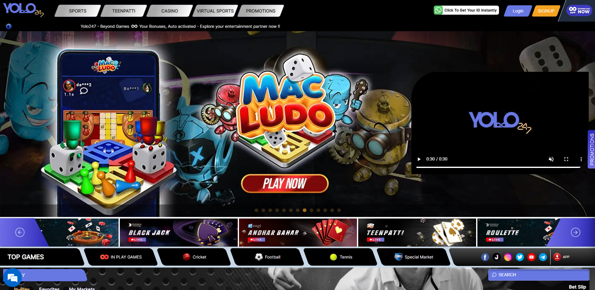 Yolo 24 7 Casino