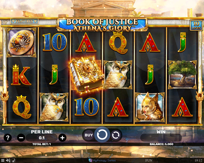 Book of Justice Athena's Glory