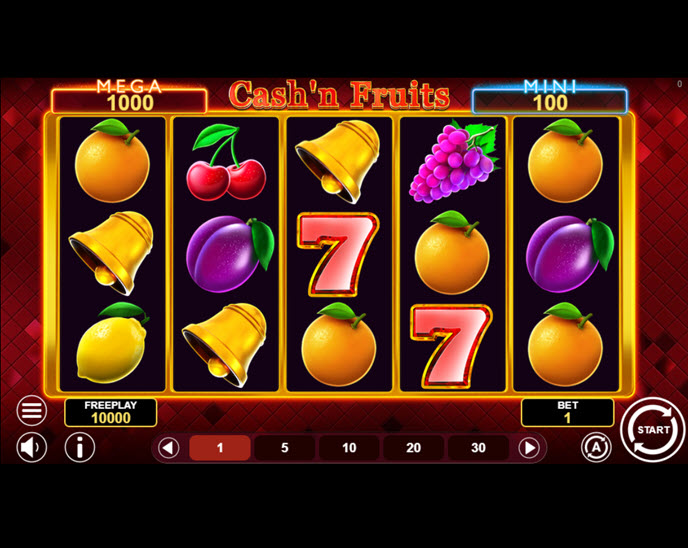 Cash'n Fruits Hold And Win
