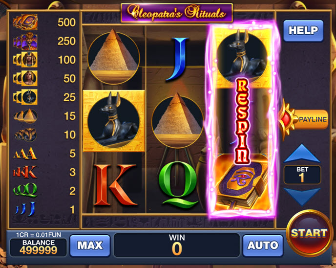 Cleopatra's Ritual (Reel Respin)