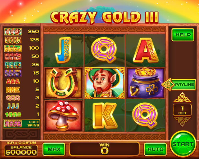 Crazy gold III (3x3)