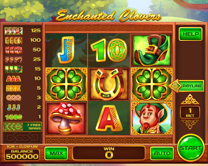 Enchanted Clovers (Reel Respin)