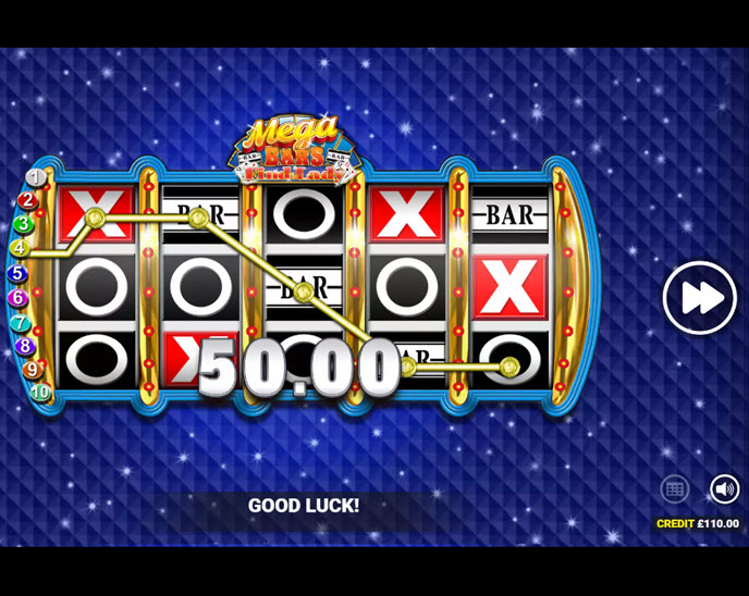 Mega Bars Find The Lady Fortune