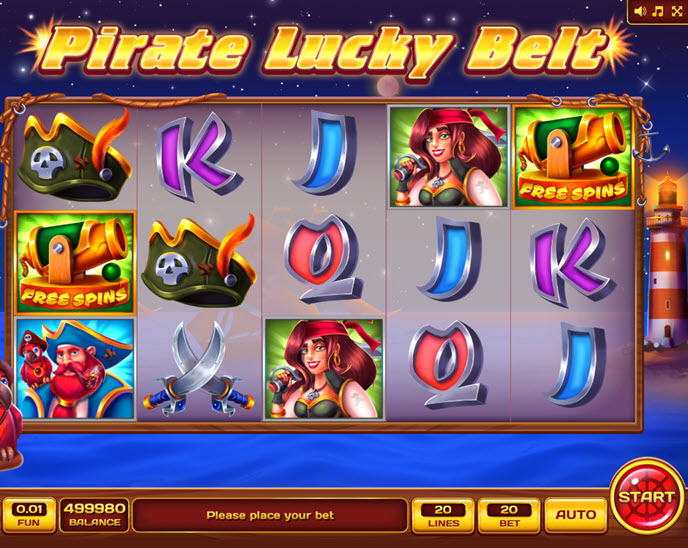 Pirate Lucky Belt
