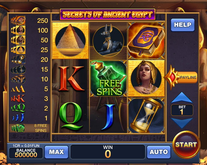 Secrets Of Ancient Egypt (3x3)