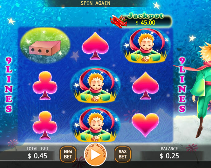 The Little Prince Lock 2 Spin