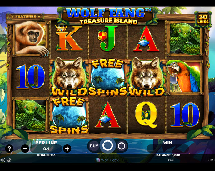 Wolf Fang - Treasure Island