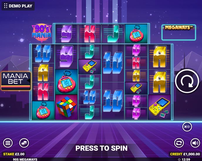 90's Mania Megaways